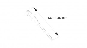 Wandabhänger kpl. 130 - 1200 mm Artikelbild